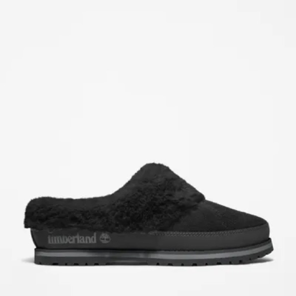 Timberland Joslin Black Suede Slipper